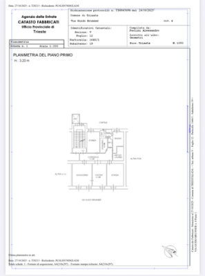via guido brunner 4, trieste, 34127, 2 Stanze da Letto Stanze da Letto, 2 Stanze Stanze,2 BathroomsBathrooms,Appartamento,Vendita,via guido brunner ,1,1035